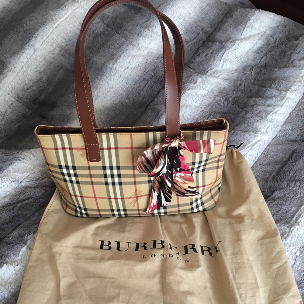 Authentic Burberry tote bag